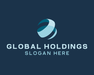 Global Finance Sphere logo design