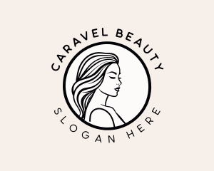 Woman Beauty Salon logo design