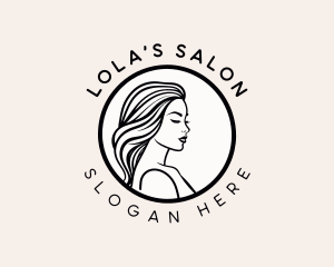 Woman Beauty Salon logo design