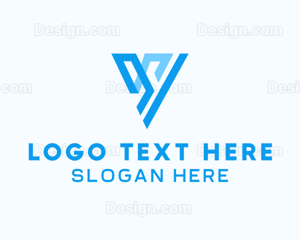 Professional Modern Letter V Logo