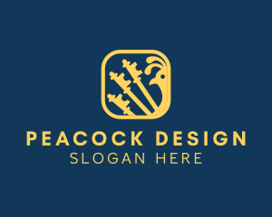 Peacock Tail Key  logo