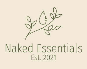 Natural Botanical Oil  logo design