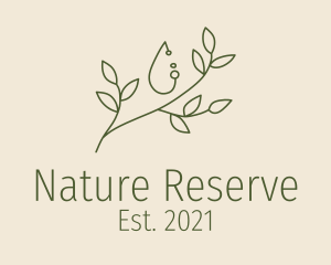 Natural Botanical Oil  logo design