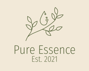 Natural Botanical Oil  logo design