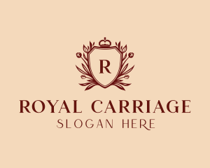 Hotel Crown Shield logo design