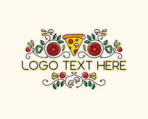 Gourmet Pizza Restaurant logo