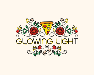 Gourmet Pizza Restaurant Logo