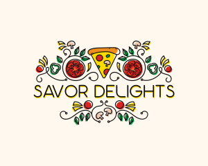 Gourmet Pizza Restaurant logo