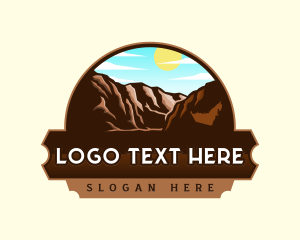 Hajar Mountains Scenery logo