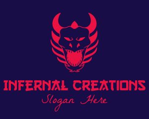 Red Oni Mask logo