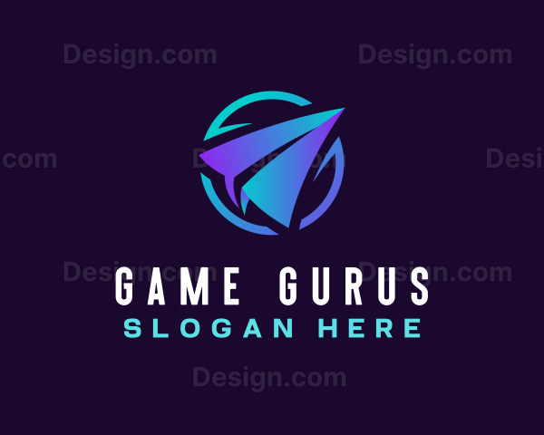 Origami Airplane App Logo