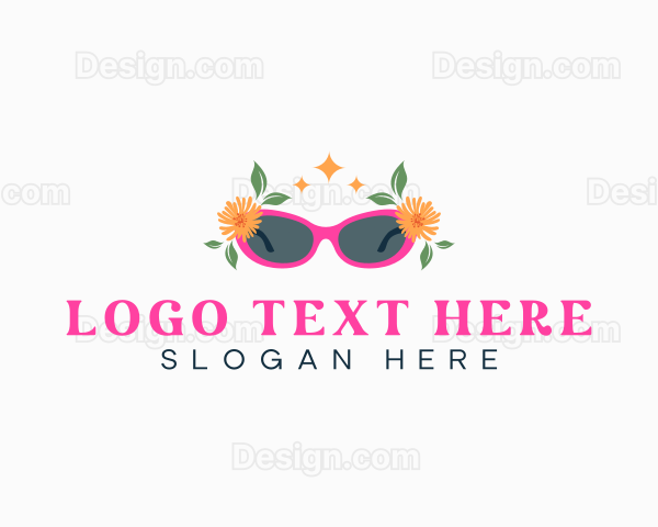 Floral Shades Eyeglasses Logo