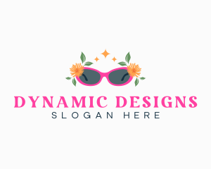 Floral Shades Eyeglasses logo