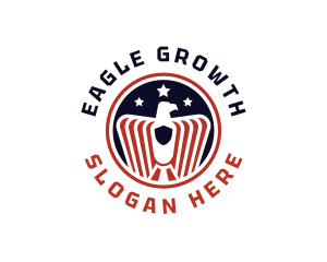 American Veteran Eagle logo design