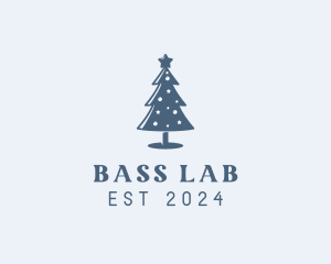 Xmas Christmas Tree  logo design