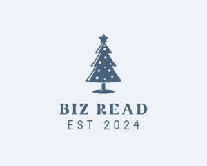 Xmas Christmas Tree  logo design