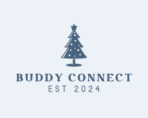 Xmas Christmas Tree  logo design