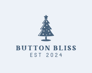 Xmas Christmas Tree  logo design