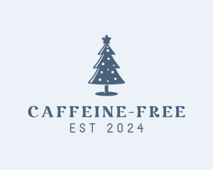 Xmas Christmas Tree  logo design