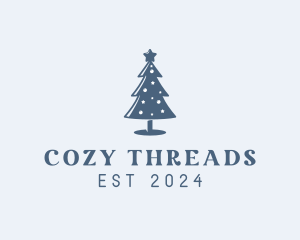 Xmas Christmas Tree  logo design