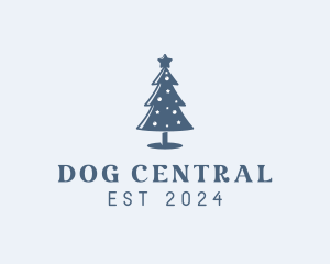 Xmas Christmas Tree  logo design