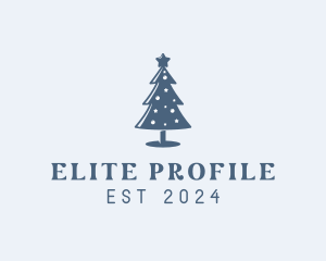 Xmas Christmas Tree  logo design