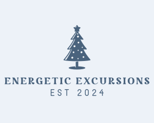 Xmas Christmas Tree  logo design