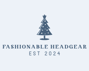 Xmas Christmas Tree  logo design