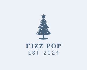 Xmas Christmas Tree  logo design