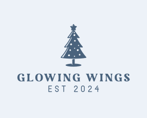 Xmas Christmas Tree  logo design