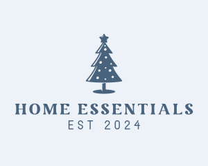 Xmas Christmas Tree  logo design