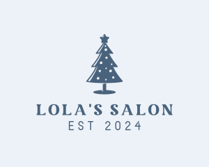 Xmas Christmas Tree  logo design