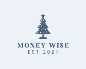 Xmas Christmas Tree  logo design