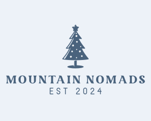 Xmas Christmas Tree  logo design