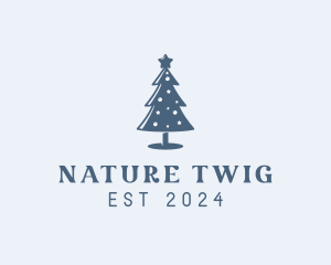 Xmas Christmas Tree  logo design