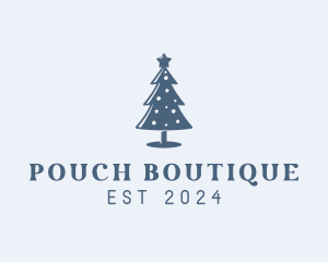 Xmas Christmas Tree  logo design