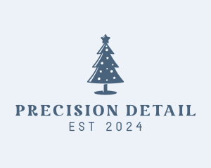 Xmas Christmas Tree  logo design