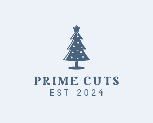 Xmas Christmas Tree  logo design