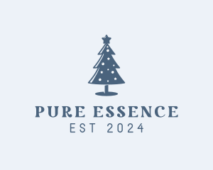 Xmas Christmas Tree  logo design