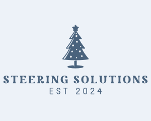 Xmas Christmas Tree  logo design