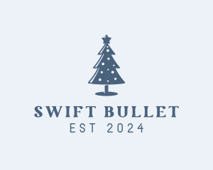 Xmas Christmas Tree  logo design