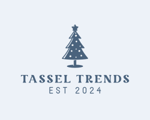 Xmas Christmas Tree  logo design