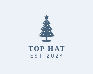 Xmas Christmas Tree  logo design