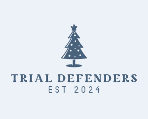 Xmas Christmas Tree  logo design