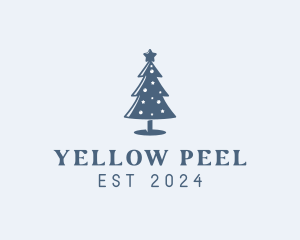 Xmas Christmas Tree  logo design