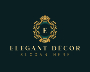 Elegant Royal Crown logo design