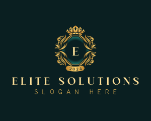 Elegant Royal Crown logo design