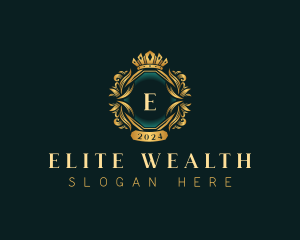 Elegant Royal Crown logo design