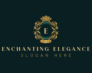 Elegant Royal Crown logo design