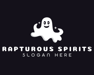 Scary Haunted Ghost logo design